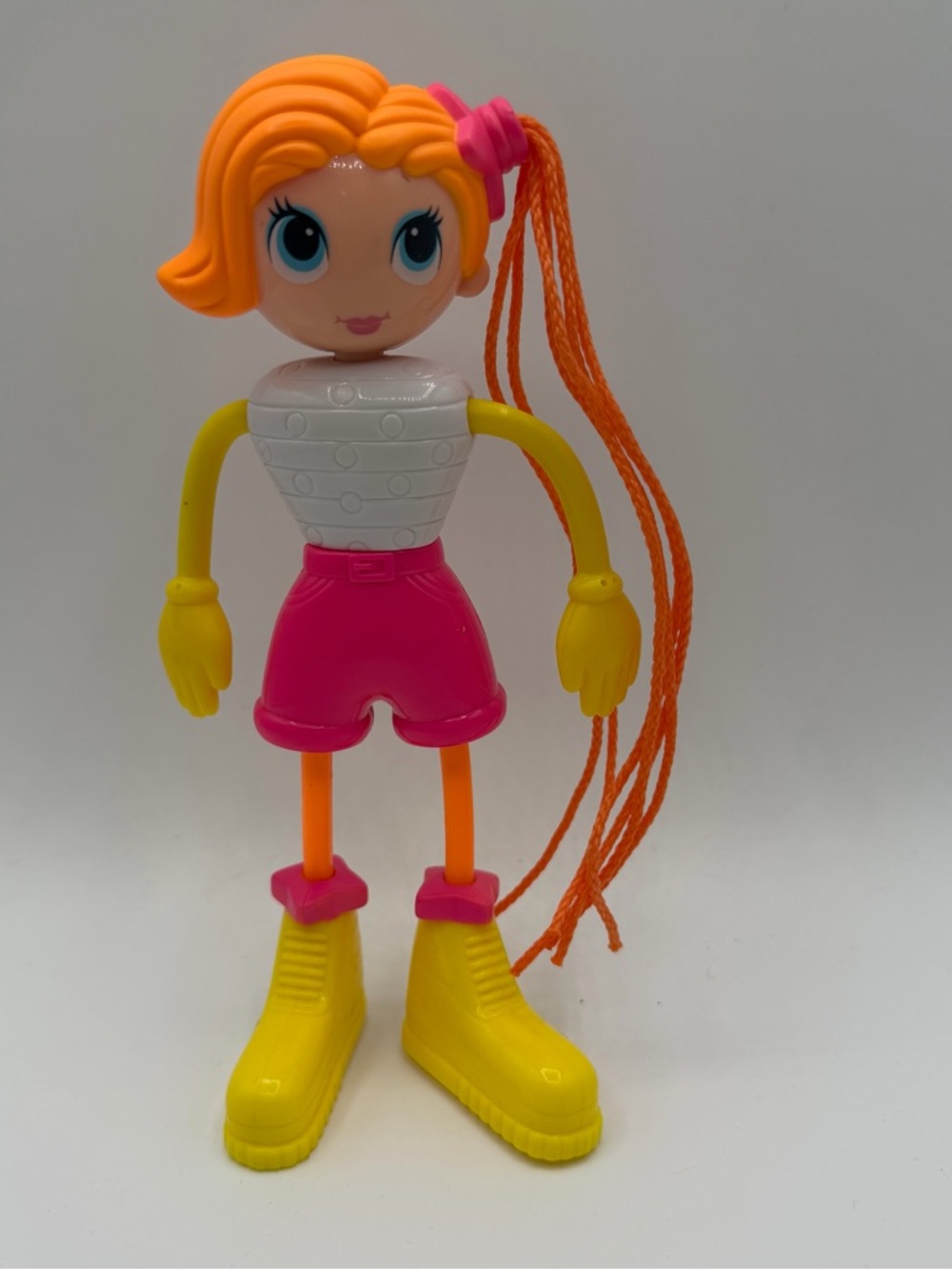 Betty Spaghetty McDonald’s 2003 Happy Meal Doll Orange Hair Ohio Art Y2K 7”